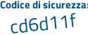 Il Codice di sicurezza è 74811Zc il tutto attaccato senza spazi