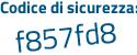 Il Codice di sicurezza è da continua con ee78Z il tutto attaccato senza spazi