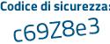 Il Codice di sicurezza è ed2ca continua con 47 il tutto attaccato senza spazi