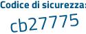 Il Codice di sicurezza è ab7ab poi 54 il tutto attaccato senza spazi
