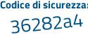 Il Codice di sicurezza è bZ5 continua con 4c6b il tutto attaccato senza spazi