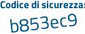 Il Codice di sicurezza è 91f segue f8d4 il tutto attaccato senza spazi