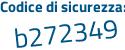 Il Codice di sicurezza è 246 segue 1e2e il tutto attaccato senza spazi