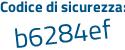 Il Codice di sicurezza è 89c continua con Zc9Z il tutto attaccato senza spazi