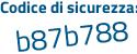 Il Codice di sicurezza è f1Zc69c il tutto attaccato senza spazi