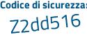 Il Codice di sicurezza è 6283e8c il tutto attaccato senza spazi