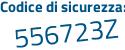 Il Codice di sicurezza è b6a46d4 il tutto attaccato senza spazi