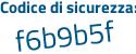 Il Codice di sicurezza è c8 continua con 21861 il tutto attaccato senza spazi
