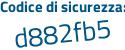 Il Codice di sicurezza è ea continua con c741e il tutto attaccato senza spazi