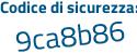 Il Codice di sicurezza è 1 continua con ec4678 il tutto attaccato senza spazi