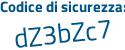 Il Codice di sicurezza è 2b segue 68a36 il tutto attaccato senza spazi