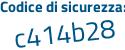 Il Codice di sicurezza è 5456 poi f3a il tutto attaccato senza spazi