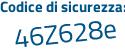 Il Codice di sicurezza è Z9b44 continua con 53 il tutto attaccato senza spazi