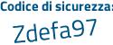 Il Codice di sicurezza è a3831b1 il tutto attaccato senza spazi
