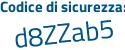 Il Codice di sicurezza è f7bedae il tutto attaccato senza spazi