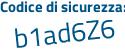 Il Codice di sicurezza è 4cec95f il tutto attaccato senza spazi