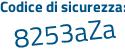 Il Codice di sicurezza è 2 continua con 662db1 il tutto attaccato senza spazi