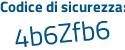 Il Codice di sicurezza è 367c segue 857 il tutto attaccato senza spazi