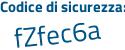 Il Codice di sicurezza è 536f segue 2e4 il tutto attaccato senza spazi