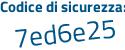 Il Codice di sicurezza è 931 segue e3Zb il tutto attaccato senza spazi