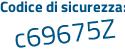 Il Codice di sicurezza è f992Zb6 il tutto attaccato senza spazi