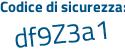 Il Codice di sicurezza è cc segue 26954 il tutto attaccato senza spazi