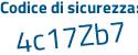 Il Codice di sicurezza è 878 continua con cf68 il tutto attaccato senza spazi