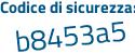 Il Codice di sicurezza è 3d4a poi ef5 il tutto attaccato senza spazi