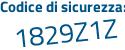 Il Codice di sicurezza è 8bc9 continua con 345 il tutto attaccato senza spazi