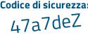 Il Codice di sicurezza è ec segue 819c4 il tutto attaccato senza spazi