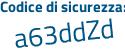 Il Codice di sicurezza è f3d56 continua con 18 il tutto attaccato senza spazi