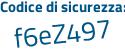 Il Codice di sicurezza è 75 continua con 1d68a il tutto attaccato senza spazi