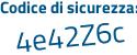 Il Codice di sicurezza è 81 continua con 6ec52 il tutto attaccato senza spazi