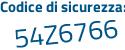 Il Codice di sicurezza è 9db3 poi 9da il tutto attaccato senza spazi
