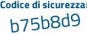 Il Codice di sicurezza è 7f continua con c12c4 il tutto attaccato senza spazi