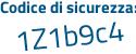 Il Codice di sicurezza è 1166722 il tutto attaccato senza spazi
