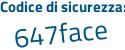 Il Codice di sicurezza è 91e4Z3Z il tutto attaccato senza spazi