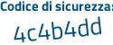Il Codice di sicurezza è aeddf continua con ac il tutto attaccato senza spazi