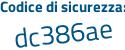 Il Codice di sicurezza è 82 poi c9Zbd il tutto attaccato senza spazi