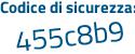 Il Codice di sicurezza è 4 poi 1f9525 il tutto attaccato senza spazi