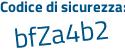 Il Codice di sicurezza è ae92 segue d9b il tutto attaccato senza spazi
