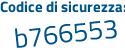 Il Codice di sicurezza è d4 continua con 77Z13 il tutto attaccato senza spazi