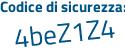 Il Codice di sicurezza è 4afe segue 1d8 il tutto attaccato senza spazi