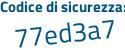 Il Codice di sicurezza è 184 poi 496Z il tutto attaccato senza spazi
