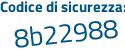 Il Codice di sicurezza è 9 poi a8211e il tutto attaccato senza spazi