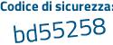Il Codice di sicurezza è 7fc7fe2 il tutto attaccato senza spazi