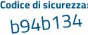 Il Codice di sicurezza è Z poi b9bbb5 il tutto attaccato senza spazi