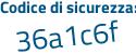 Il Codice di sicurezza è beZ poi dee7 il tutto attaccato senza spazi