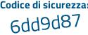 Il Codice di sicurezza è f4875 continua con 14 il tutto attaccato senza spazi