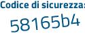 Il Codice di sicurezza è Ze694a1 il tutto attaccato senza spazi